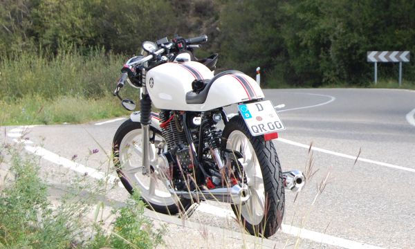 Yamaha XS400 nachher